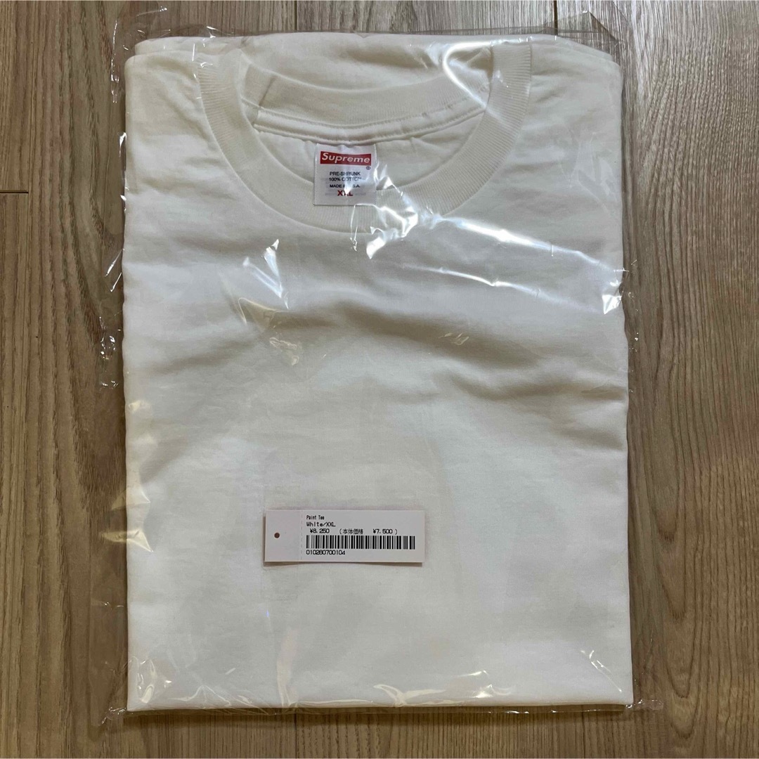 Supreme(シュプリーム)のSupreme Paint Tee "White" メンズのトップス(Tシャツ/カットソー(半袖/袖なし))の商品写真