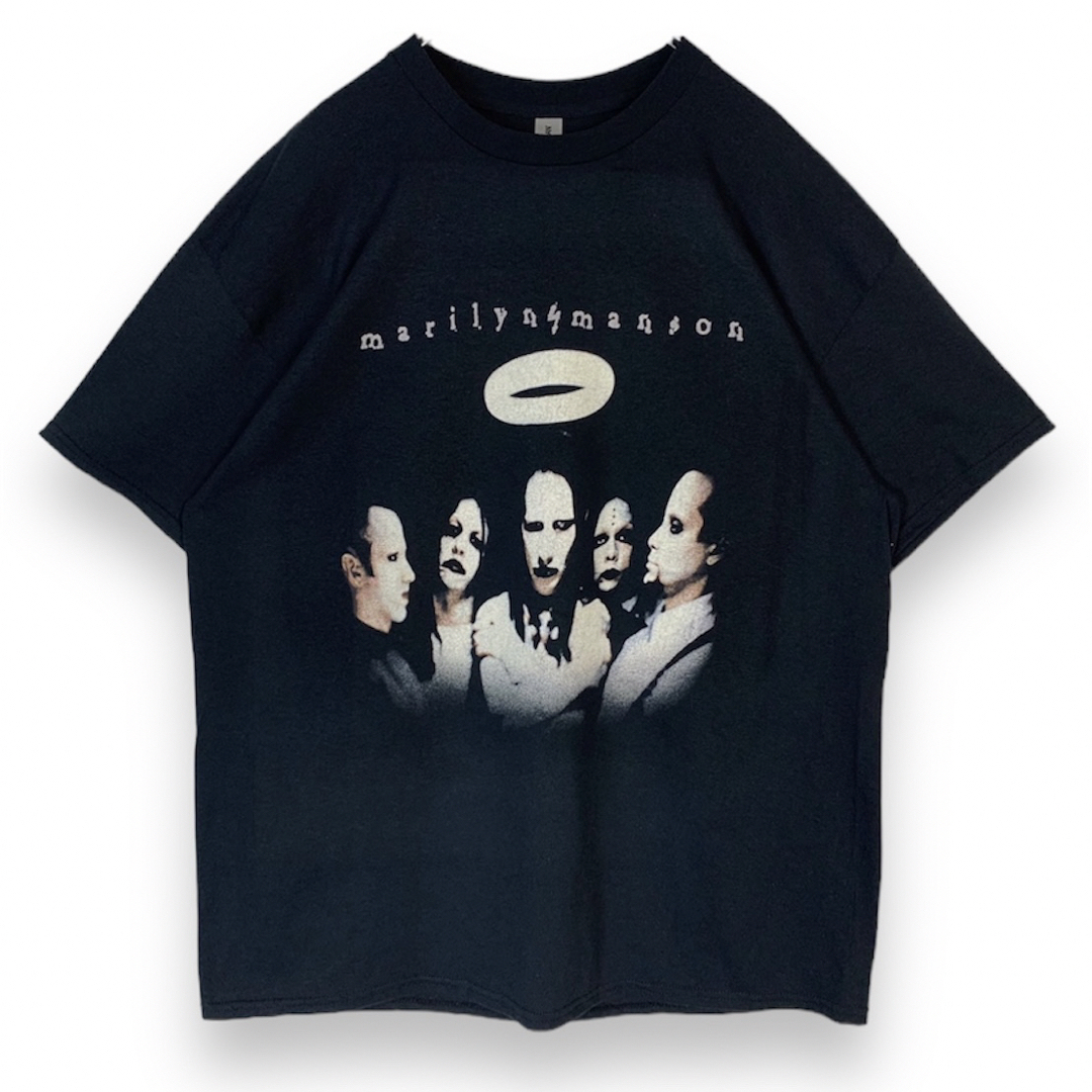 MarilynManson両面XXLマリリンマンソンTシャツバンドロック メンズのトップス(Tシャツ/カットソー(半袖/袖なし))の商品写真