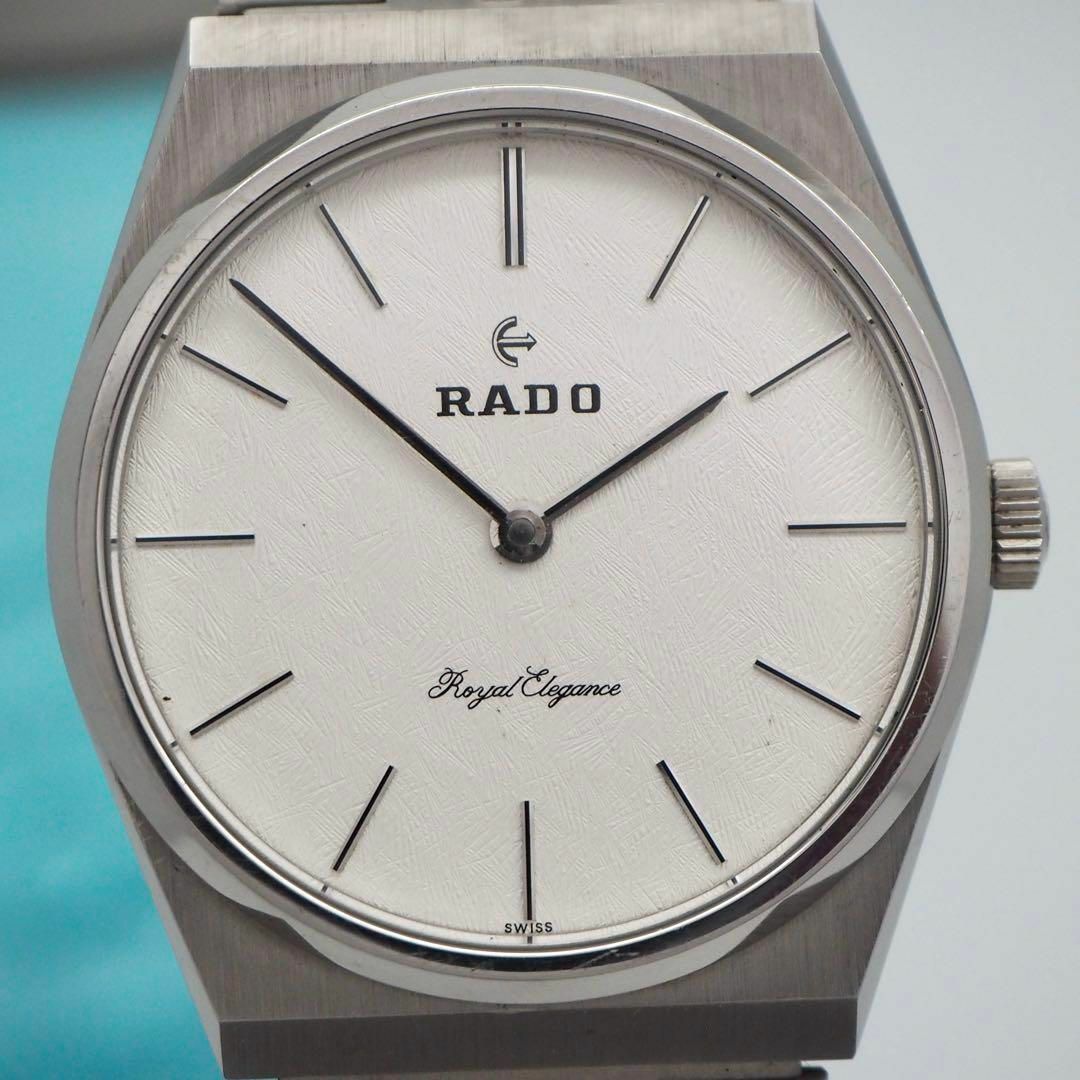 RADO(ラドー)の609 RADO ラドー時計　メンズ腕時計　自動巻き　ロイヤルエレガンス　希少 メンズの時計(腕時計(アナログ))の商品写真