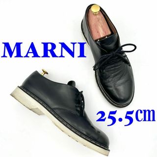 Marni マルニ 革靴 ブラック 25.5㎝