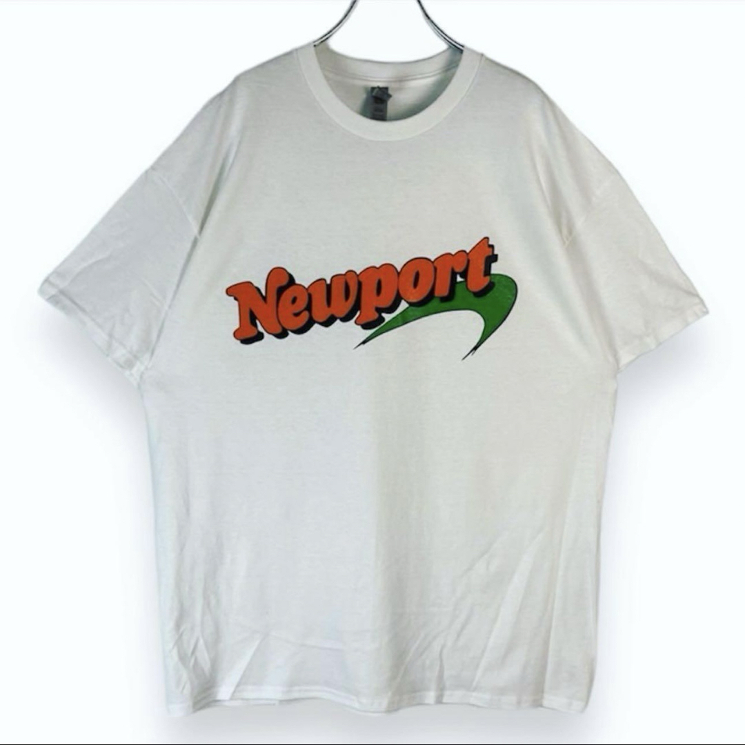 XXLサイズニューポートnewport Tシャツイエローバックス 着用 ホワイト メンズのトップス(Tシャツ/カットソー(半袖/袖なし))の商品写真