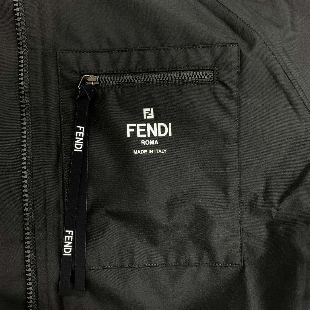 FENDI - 8150 フェンディ ロゴ ショートブルゾン アウター FENDI - 8150 フェンディ ロゴ ショートブルゾン アウター