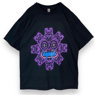 TシャツレッチリレッドホッドチリペッパーズLティーシャツバンドロックメタリカ 黒(Tシャツ/カットソー(半袖/袖なし))