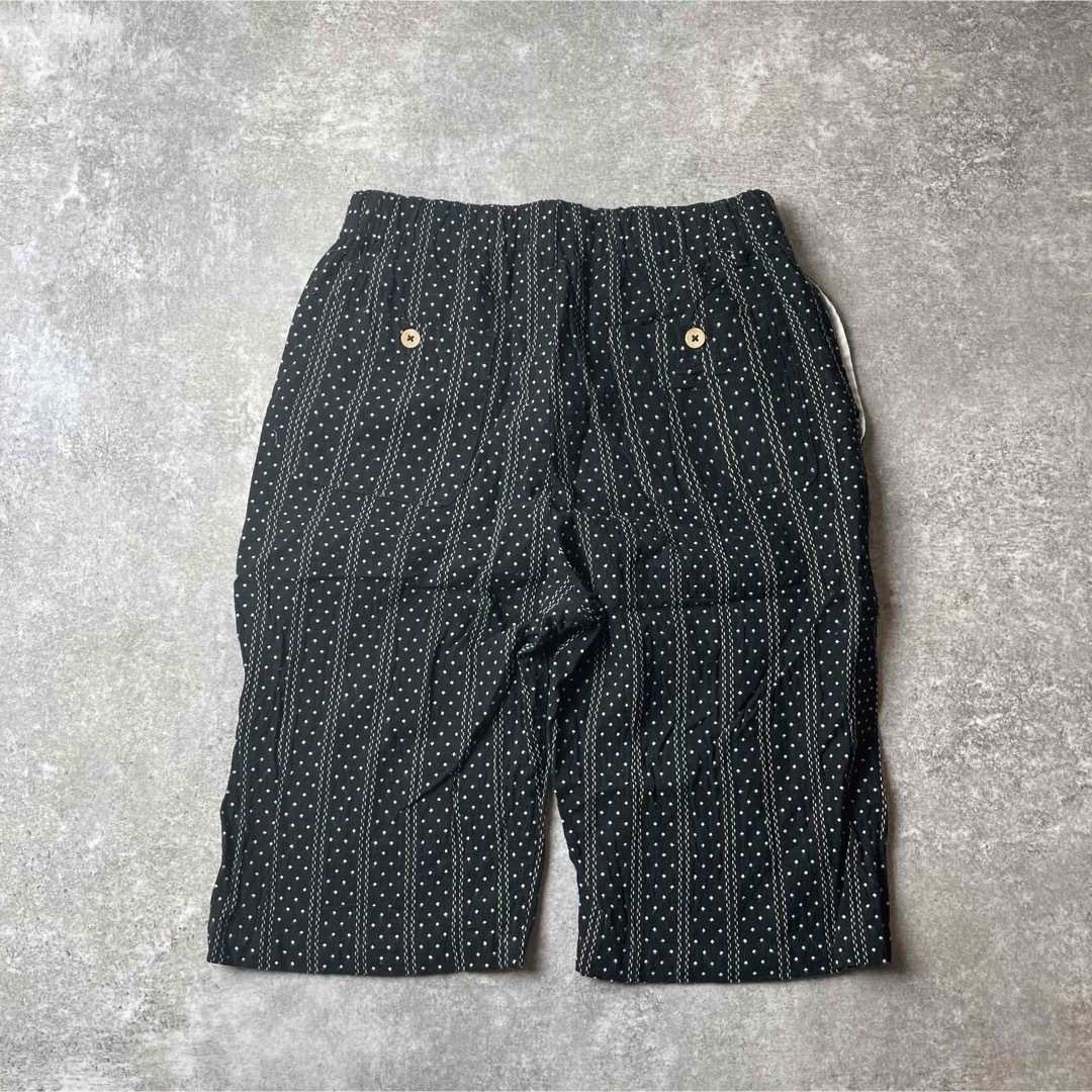 Roushatte(ルーシャット)のRoushatte 総柄 刺繍 ショートパンツ 短パン ウエストゴム  ドット メンズのパンツ(ショートパンツ)の商品写真