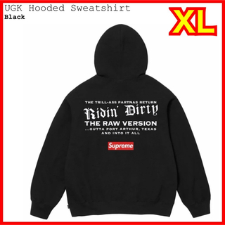 シュプリーム(Supreme)のSupreme UGK Hooded Sweatshirt "Black"(パーカー)