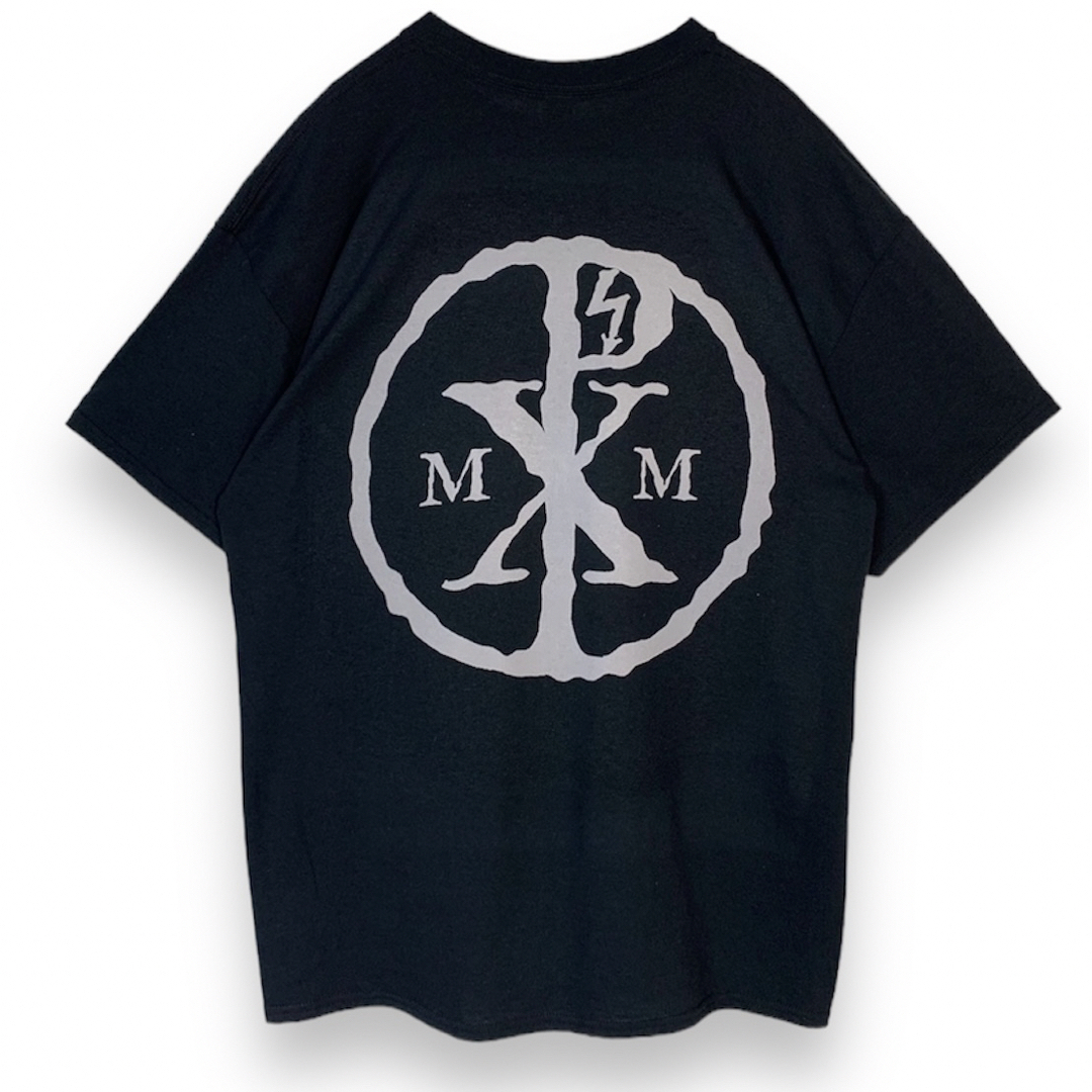 MarilynManson両面マリリンマンソンTシャツLサイズ他有バンドロック メンズのトップス(Tシャツ/カットソー(半袖/袖なし))の商品写真