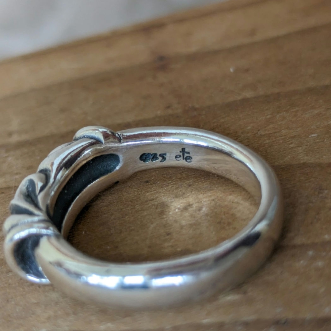 ete(エテ)のete☆silver ring♪ヴィンテージ♪シルバーリング♪約16号♪ メンズのアクセサリー(リング(指輪))の商品写真