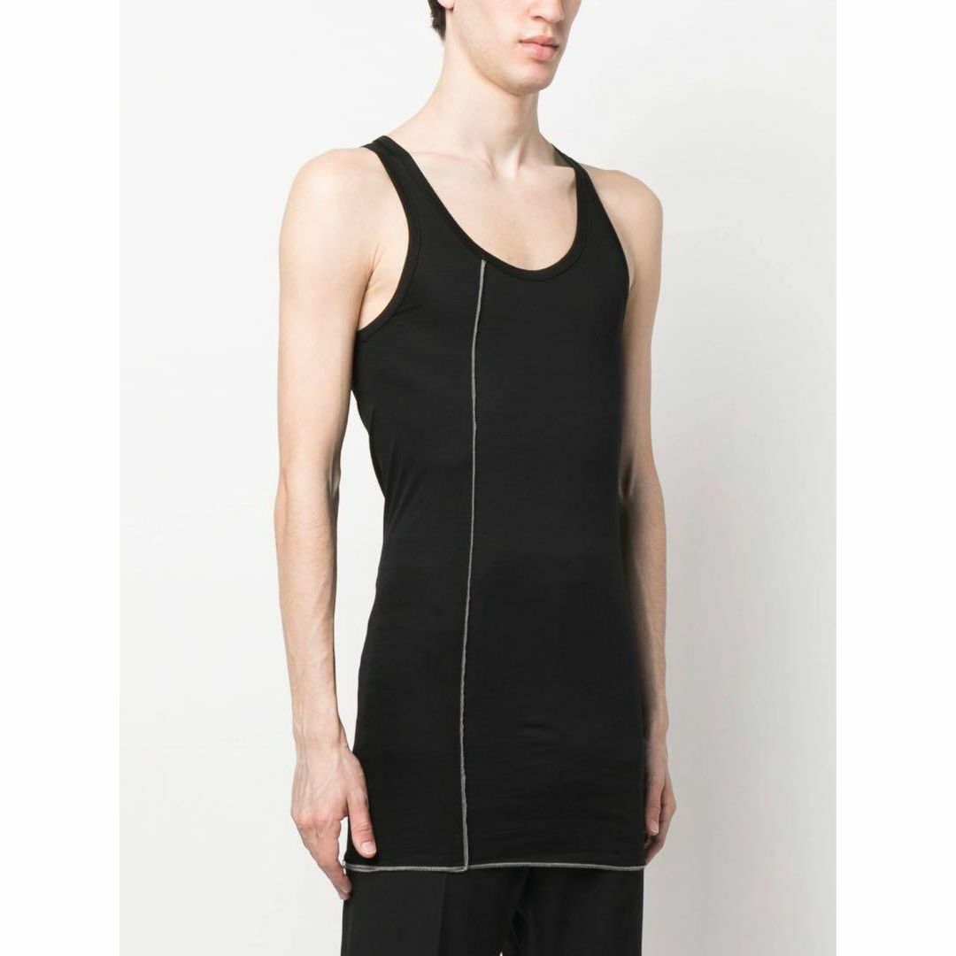 sulvam(サルバム)のサルバム sulvam Long Tank Top 23SS ブラック Sサイズ メンズのトップス(Tシャツ/カットソー(半袖/袖なし))の商品写真