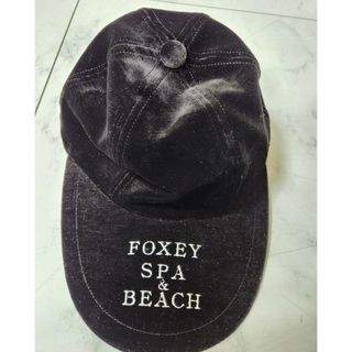 フォクシー(FOXEY)のフォクシー　ベロアキャップ(キャップ)