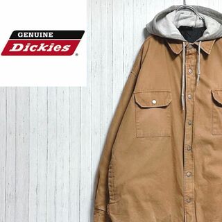 Dickies - ジェニュインディッキーズ　ダックジャケット　パーカー　シャツ　中綿　アウトレット