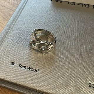 トムウッド(TOM WOOD)のトムウッド TOMWOOD Dean Ring シルバー リング 101245(リング(指輪))