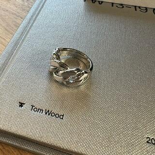 トムウッド(TOM WOOD)のトムウッド TOMWOOD Dean Ring シルバー リング 101245M(リング(指輪))