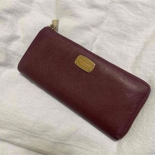 マイケルコース(Michael Kors)のマイケルコース　MICHEALKORS ワインレッド　長財布(財布)