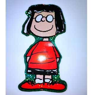 スヌーピー(SNOOPY)の●▲■　希少　輸入シールガチャ　マーシー　キラキラシール(シール)