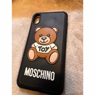 モスキーノ(MOSCHINO)のモスキーノ　iPhoneケース XSMax用(iPhoneケース)