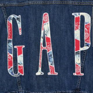 ギャップ(GAP)のGAP ロゴ デニムジャケット Gジャン　レディース(Gジャン/デニムジャケット)