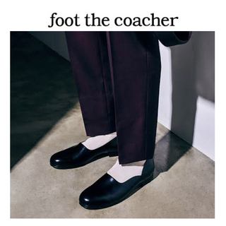 foot the coacher - foot the coacher オペラパンプス 上代4.8万
