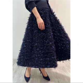 SHE Tokyo Elliy feather 34 Navy