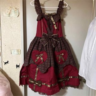 アンジェリックプリティー(Angelic Pretty)の最終★本日まで　チョコレート柄JSK＋カチューシャ(セット/コーデ)