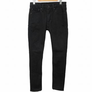 リーバイス(Levi's)のリーバイス 519 デニム ジーンズ 革パッチ ストレッチ有 ブラック w29(デニム/ジーンズ)