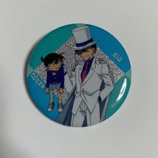 メイタンテイコナン(名探偵コナン)の江戸川コナン 怪盗キッド 缶バッジ(キャラクターグッズ)