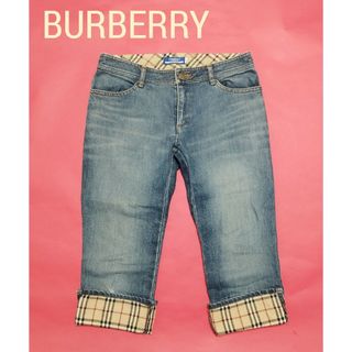 BURBERRY BLUE LABEL - 【美品】BURBERRY(バーバリー)レディースデニムパンツ S