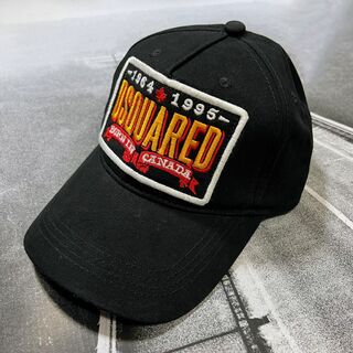 DSQUARED2 - 新品 ディースクエアード ベースボール キャップ ブラック