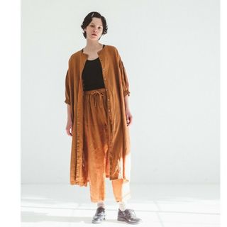 ネストローブ(nest Robe)のネストローブ♡先染めヘンプワンピース(ロングワンピース/マキシワンピース)