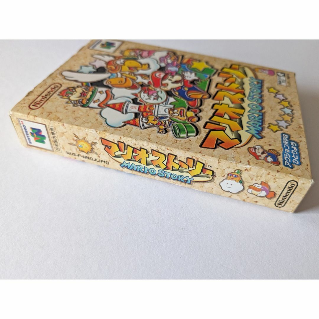 NINTENDO 64(ニンテンドウ64)のニンテンドー64 マリオストーリー 箱説あり　Nintendo 64 N64 エンタメ/ホビーのゲームソフト/ゲーム機本体(家庭用ゲームソフト)の商品写真
