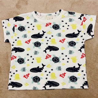 アカチャンホンポ(アカチャンホンポ)の海の生き物　Tシャツ　95サイズ(Tシャツ/カットソー)