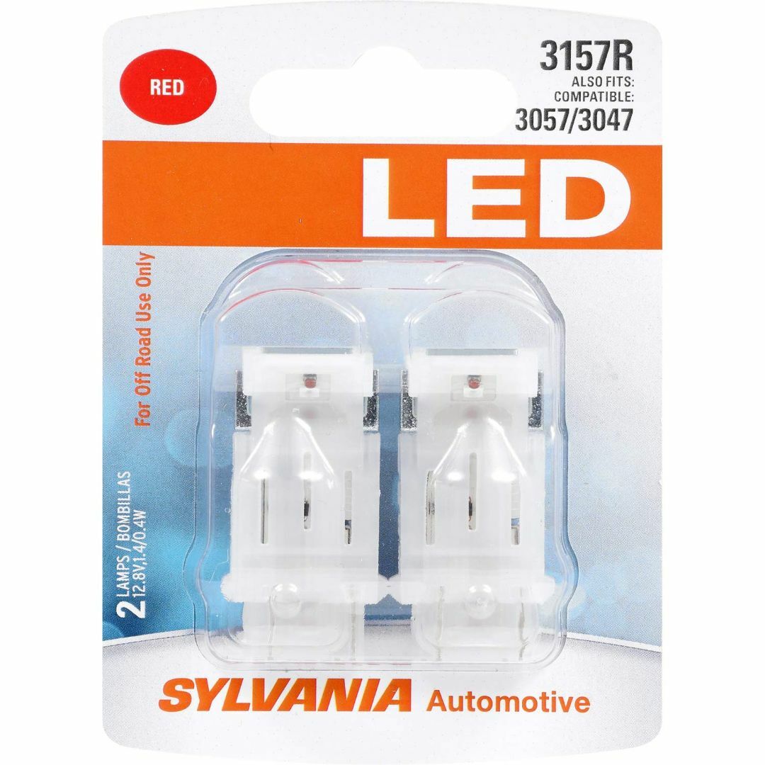 【特価セール】SYLVANIA 3157RSL.BP2LEDバルブ（電球2個入り インテリア/住まい/日用品のライト/照明/LED(その他)の商品写真