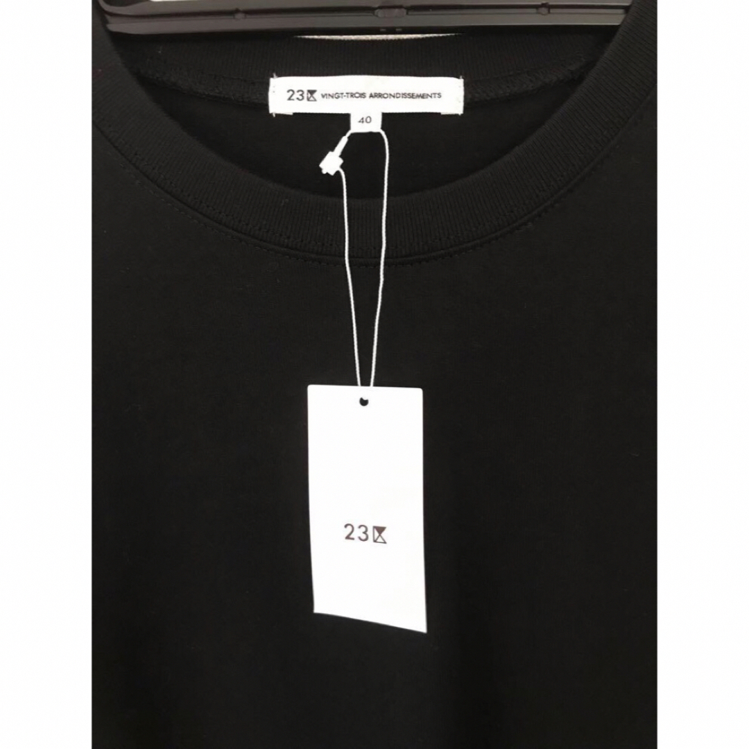 23区(ニジュウサンク)の新品未使用タグ付き 23区 Tシャツ レディースのトップス(Tシャツ(半袖/袖なし))の商品写真