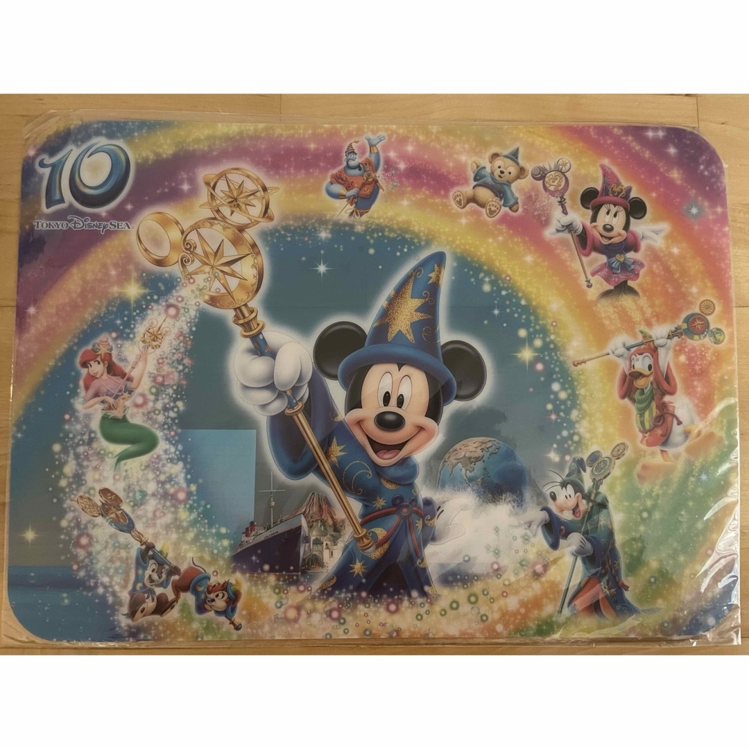 Disney(ディズニー)のディズニーシー　10周年　イベント　ランチョマット　新品 インテリア/住まい/日用品のキッチン/食器(テーブル用品)の商品写真