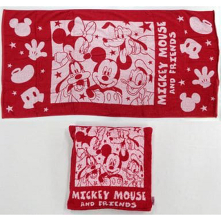 ディズニー(Disney)のミッキーマウス＆フレンズ タオルブランケット  ファンタミリア　非売品　新品(クッション)