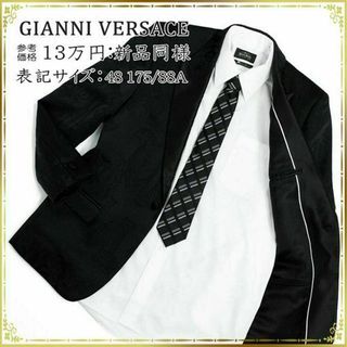 ジャンニヴェルサーチ(Gianni Versace)の【全額返金保証・送料無料】ジャンニヴェルサーチェのジャケット・正規品・新品同様(テーラードジャケット)