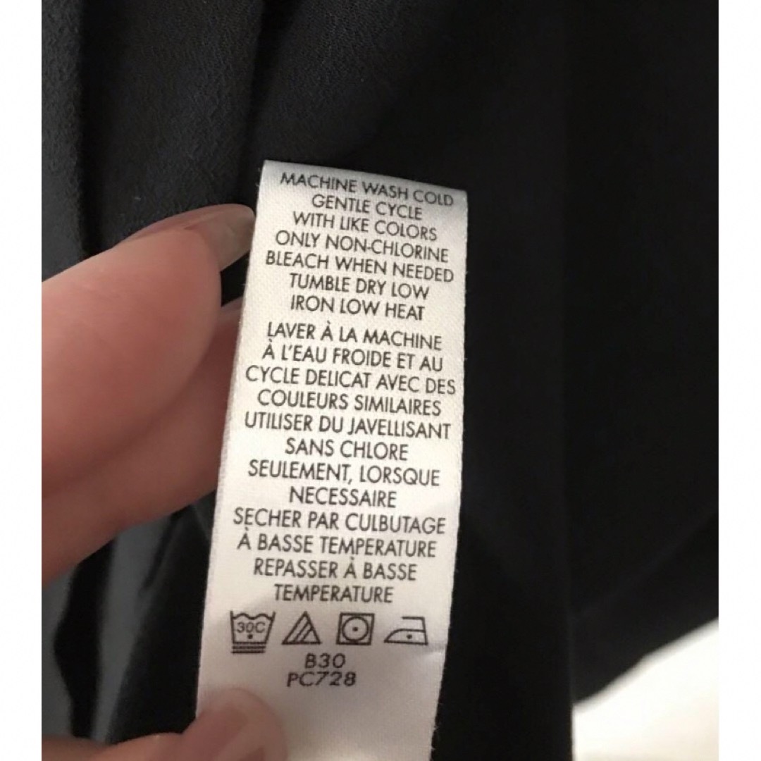 Calvin Klein(カルバンクライン)のクリーニング済み 美品 カルバンクライン ブラウス レディースのトップス(シャツ/ブラウス(長袖/七分))の商品写真