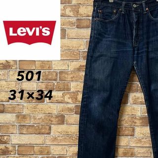 リーバイス(Levi's)のリーバイス　501　デニム　ジーンズ　ジーパン　ボタンフライ　31/34(デニム/ジーンズ)