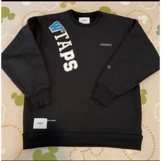 W)taps - 20AW WTAPS KATZ CREW NECK / COPO BLACK L