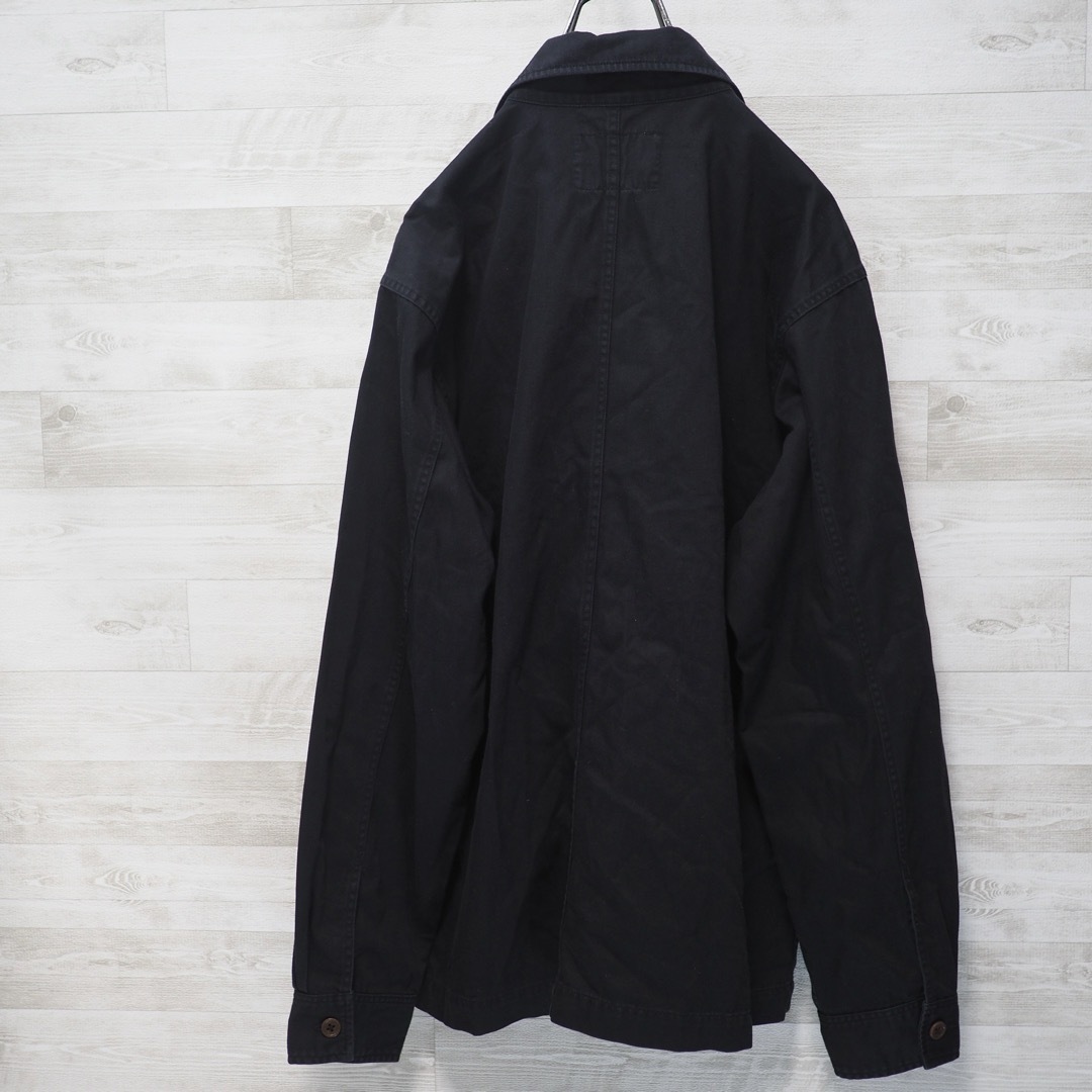 MHL.(エムエイチエル)のMHL. 19AW Cotton Twill Shirt-Black/L メンズのトップス(シャツ)の商品写真