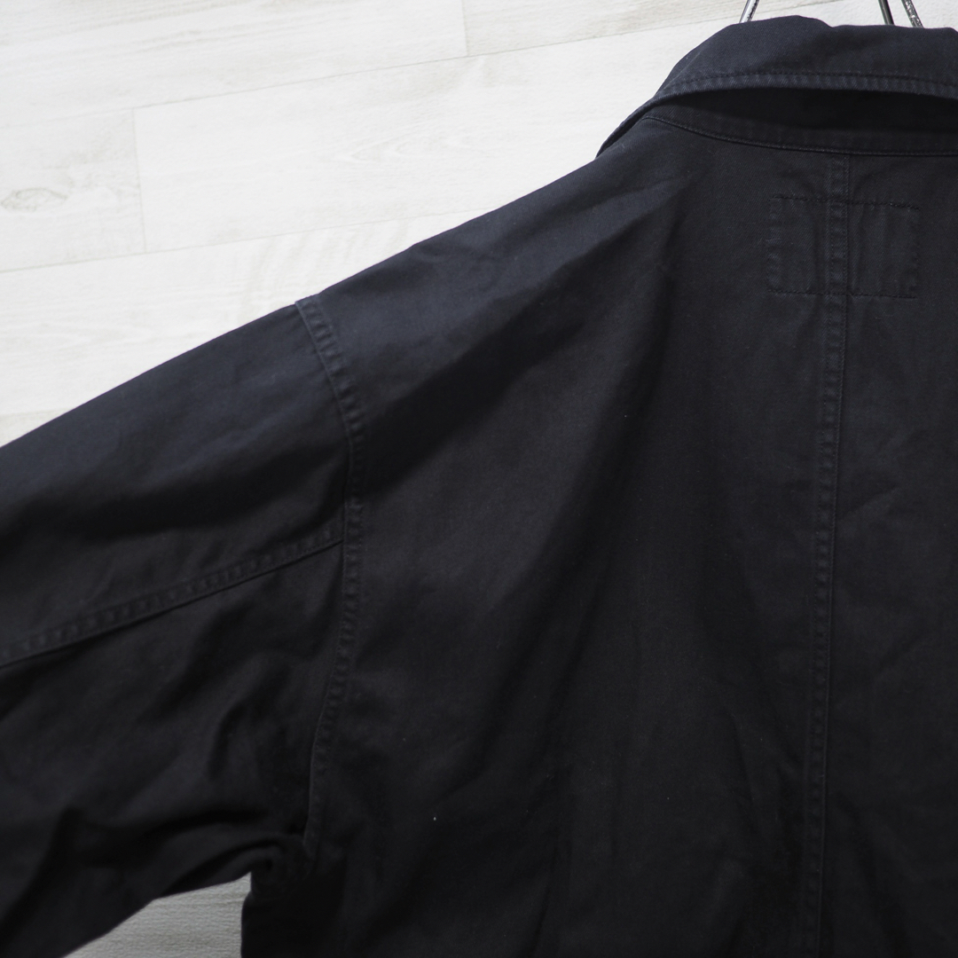 MHL.(エムエイチエル)のMHL. 19AW Cotton Twill Shirt-Black/L メンズのトップス(シャツ)の商品写真