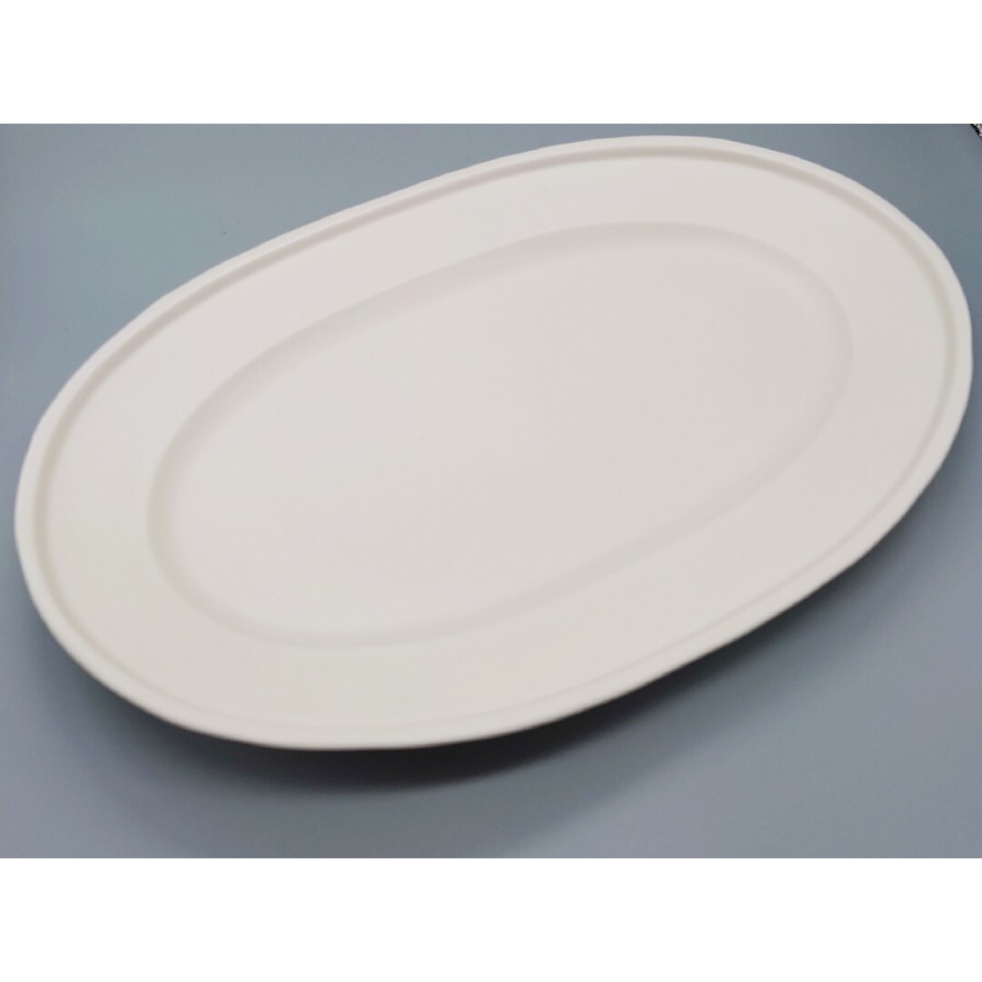 新品 照井壮 teruiso　デルフトオーバル皿（浅）　 2枚　プレート　大皿 インテリア/住まい/日用品のキッチン/食器(食器)の商品写真