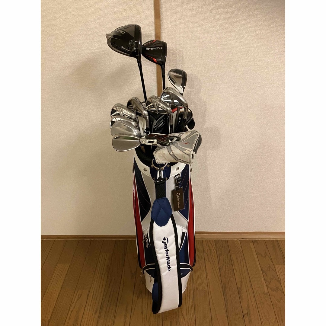 TaylorMade(テーラーメイド)の【超激安！】②Qi10&STL&SIM（8本）+CB&おまけ（PT&WG2本） スポーツ/アウトドアのゴルフ(クラブ)の商品写真