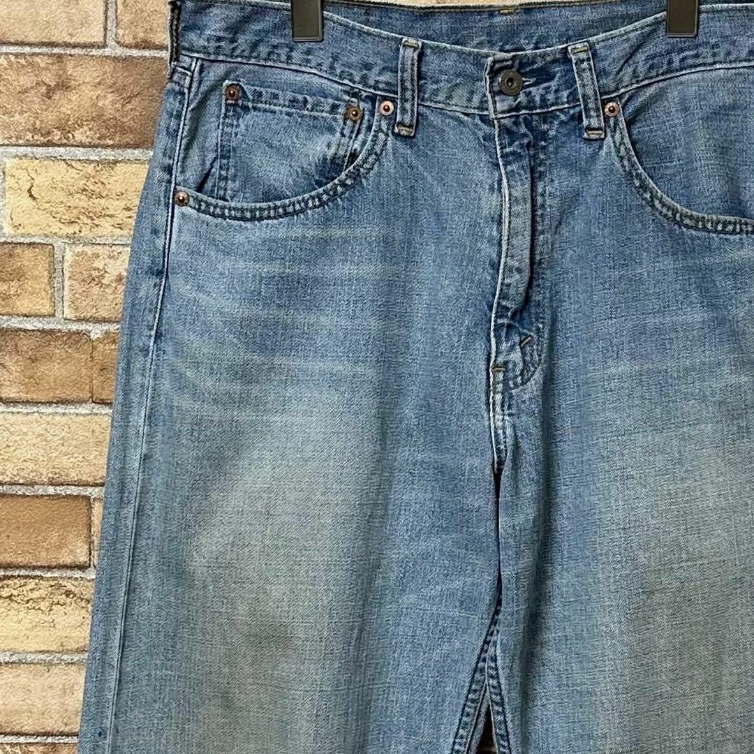 Levi's(リーバイス)のリーバイス　504　デニム　ジーンズ　ジーパン　テーパード　太め　32/33 メンズのパンツ(デニム/ジーンズ)の商品写真