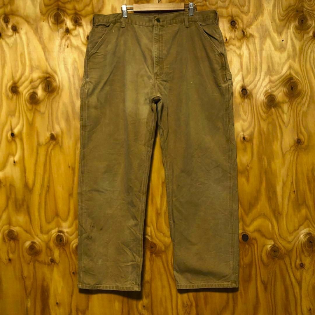 carhartt(カーハート)のパンツ USA古着 90s デニム ペインター メンズ ブロンズ カーハート メンズのパンツ(ワークパンツ/カーゴパンツ)の商品写真