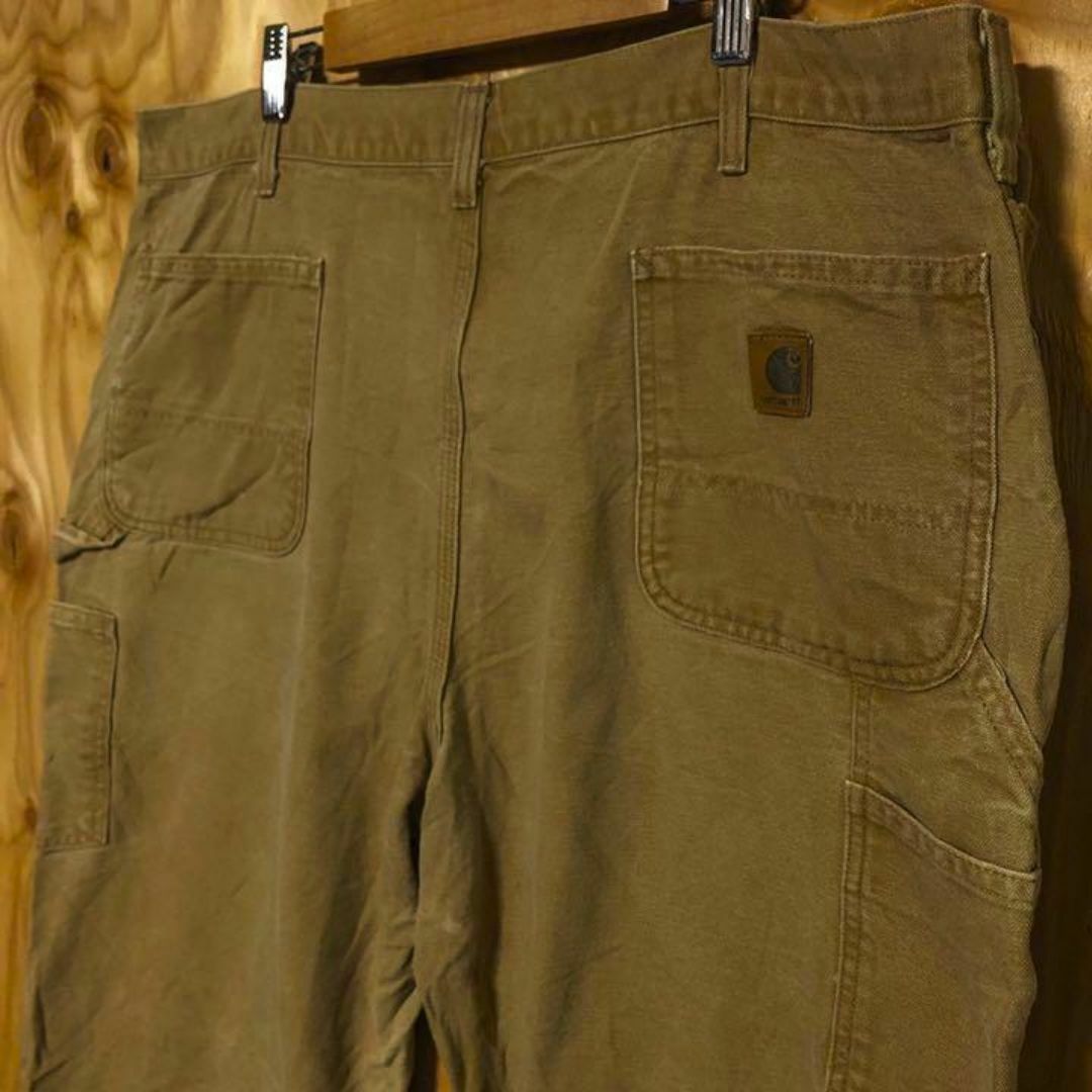 carhartt(カーハート)のパンツ USA古着 90s デニム ペインター メンズ ブロンズ カーハート メンズのパンツ(ワークパンツ/カーゴパンツ)の商品写真