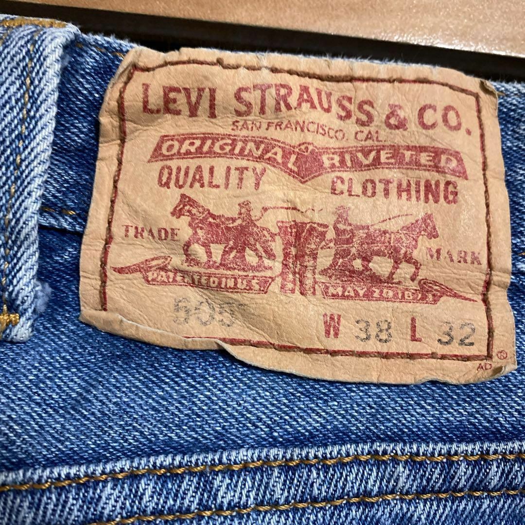 Levi's(リーバイス)のリーバイス メンズ デニム パンツ 505 ストレート 38 USA古着 90s メンズのパンツ(デニム/ジーンズ)の商品写真