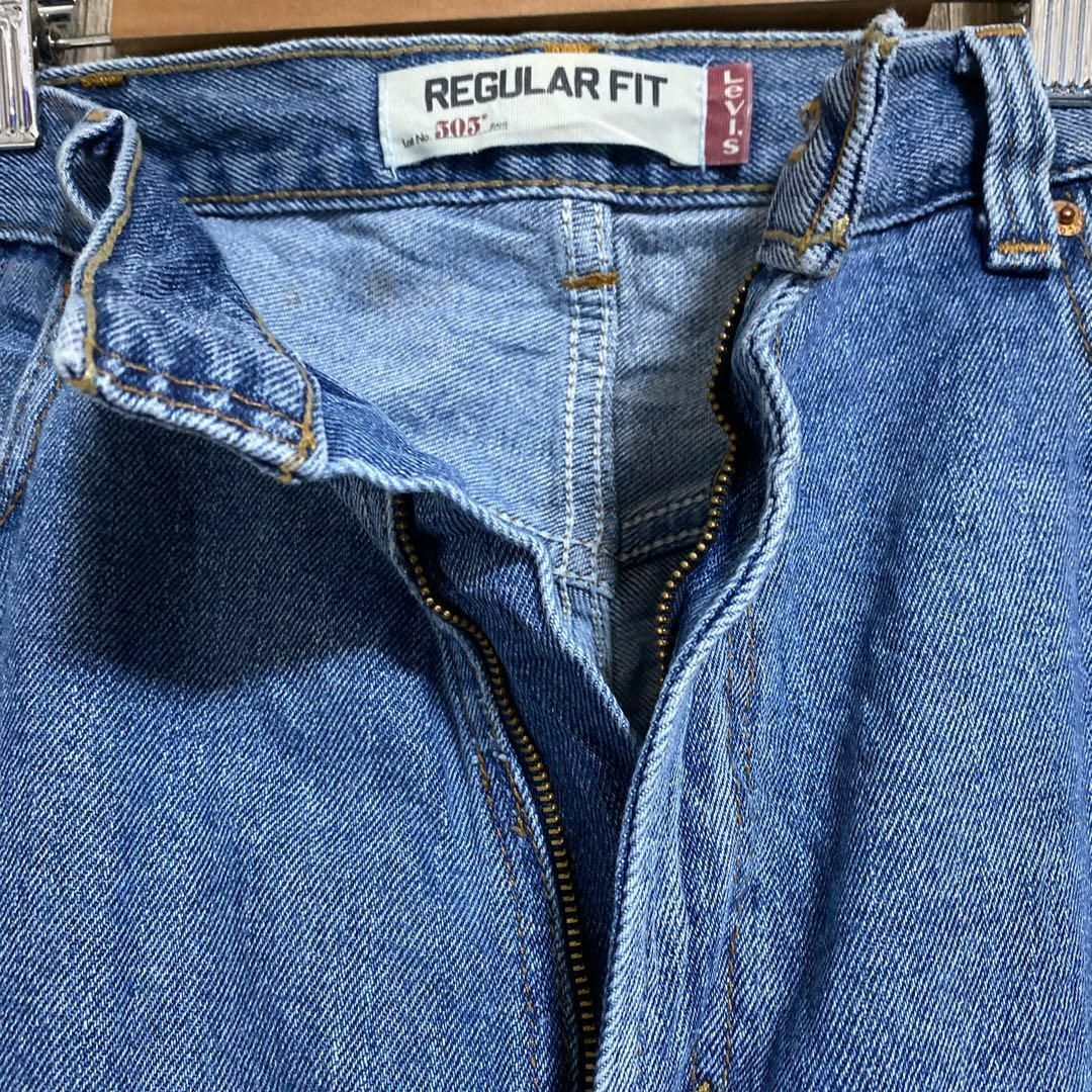 Levi's(リーバイス)のリーバイス メンズ デニム パンツ 505 ストレート 38 USA古着 90s メンズのパンツ(デニム/ジーンズ)の商品写真