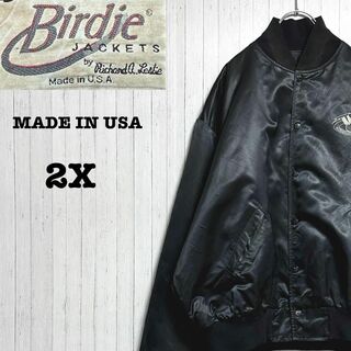 Birdie　USA製　ヴィンテージ中綿ナイロンスタジャン　ビッグシルエット2X(スタジャン)