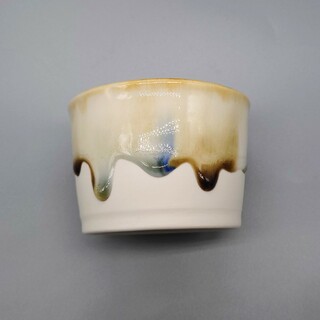 新品 照井壮 teruiso ナガレルイロのフリーカップ  カップ 皿 鉢(食器)