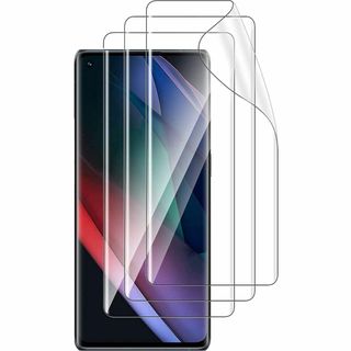 3枚セットOPPO Find X2 Pro OPG01フィルム指紋認証対応TPU(その他)